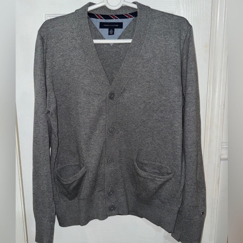 Tommy Hilfiger Gray Cardigan